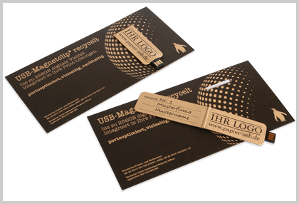 USB Papier-Clip Flyer USB Papier-Clip Flyer